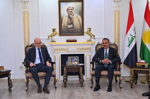 محافظ أربيل يستقبل القنصل العام الألماني