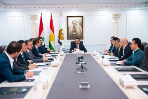 محافظ أربيل يترأس اجتماعًا للجنة تطوير ودعم المشاريع الصناعية