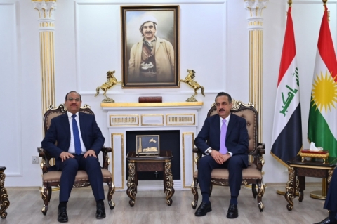 محافظ أربيل يستقبل محافظ بغداد ويؤكد تعزيز التعاون المشترك بين المحافظتين