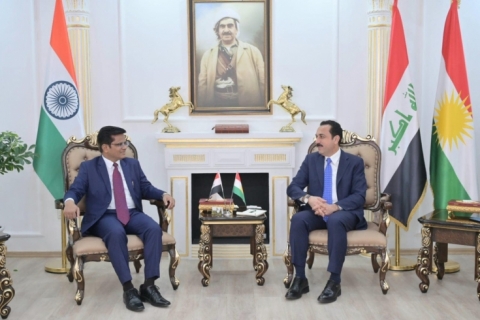 Erbil Governor: We are optimistic about the Kurdish students in India, if they return to their homeland tomorrow, they would serve as an example of the direction of development in India