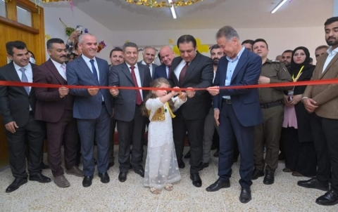 أربيل.. افتتاح مدرسة في قضاء 