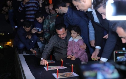  أربيل تعلن الحداد على ضحايا انفجار السليمانية