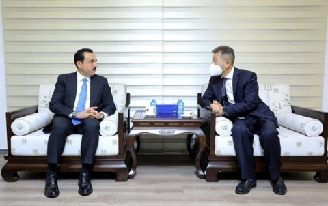 محافظ أربيل  يقدم واجب العزاء بوفاة الرئيس الصيني الأسبق 