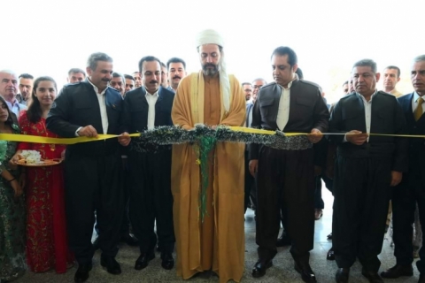 لەگوندی دارەبەن... قوتابخانەیی دارەبەنی بنەڕەتی 12 پۆلی تێکەڵاو کرایەوە