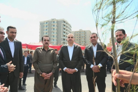 هەولێر …. لە بیرەوەری ساڵیادی لە دایکبوونی بارزانی نەمر، هەڵمەتی چاندنی 10 هەزار نەمام