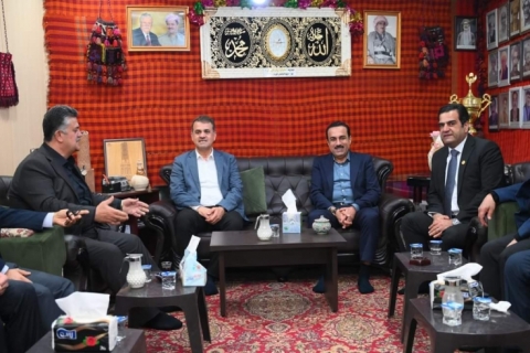 پارێزگارى هەولێر.. سەردانى دیوەخانى کورەچیانى کرد