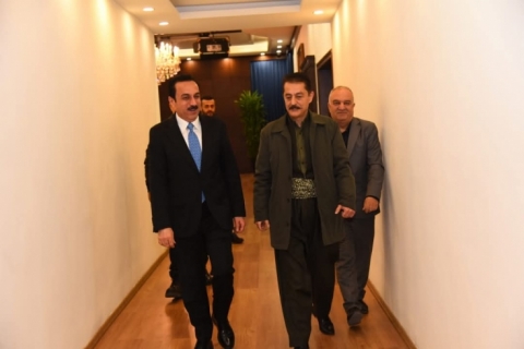 پارێزگارى هەولێر، پێشوازى لە شێخ مەحمود شێخ کاوە حەفید زادە کرد