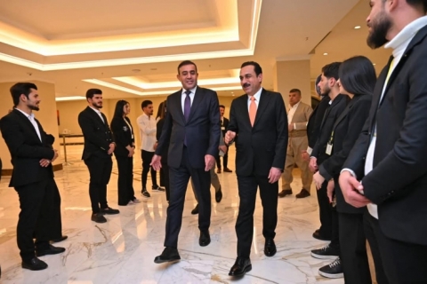 هەولێر …  دیدار و گفتوگۆی سەرپەرشتیار و بەرپرسی میحوەرەکانی هەڵبژاردن ئەنجامدرا...