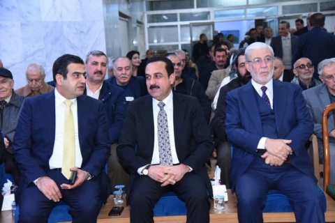 هەولێر.. بەبۆنەى ( 55 ) ساڵیادی دامەزراندنی یەکێتى نووسەرانى کورد، ڕێورەسمێکى تایبەت سازکرا