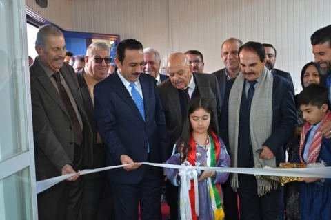 پارێزگارى هەولێر، پیشانگایەکى کۆلاژى کردەوە