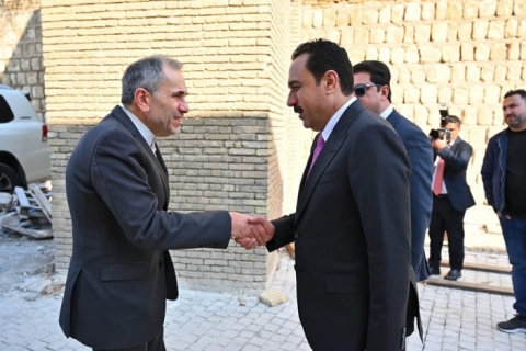 پارێزگارى هەولێر، لەسەر قەڵاى هەولێر، پێشوازی لە جێگری وەزیری دەرەوەی کۆماری ئیسلاميی ئێران بۆ کاروباری سیاسی کرد 