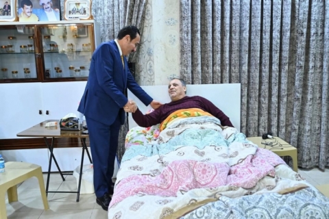 پارێزگاری هەولێر…. هیوای تەندوستی باش و چاکبوونەوەی خێرا بۆ سەفین کانەبی دەخوازێ ..