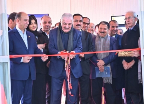 پارێزگارى هەولێر، پیشانگایەکى شێوەکارى هاوبەشى هونەرمەندانى ئێرانى کردەوە 