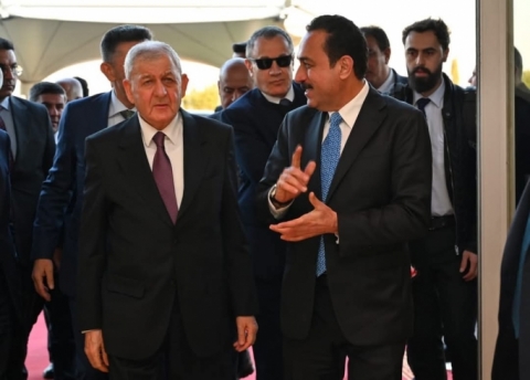 سەرۆک کۆمار و سەرۆکی پەرلەمان و ئه‌مینداری گشتیی ڕێکخراوی بەدر گەڕانەوە بەغدا