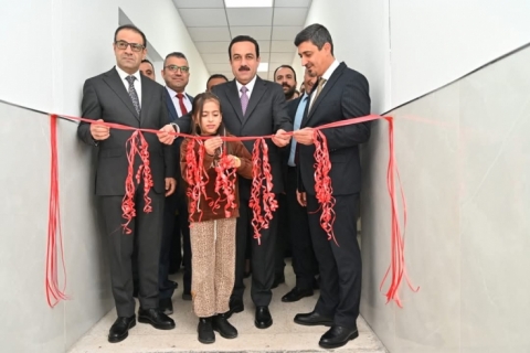 هۆڵى نەشتەرگەرى لە نەخۆشخانەی ڕاپەرینی فێرکاری بۆ منداڵان و یەکەى برینکارى دواى نۆژەنکردنەوەى کرایەوە
