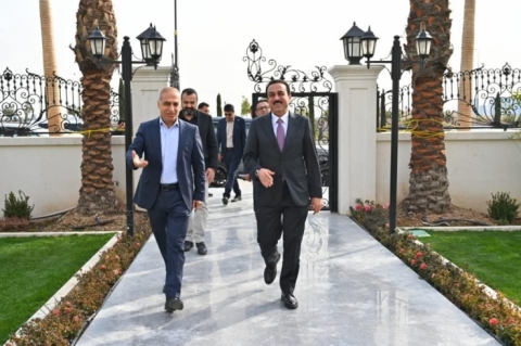 پارێزگاری هه‌ولێر، سه‌ردانی خانەوادەی یەکەم قازی شاری هەولێری كرد