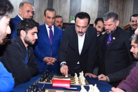 لە هەولێر .. پاڵەوانیەتی شەتڕەنجی خێرا بەڕێوەچوو