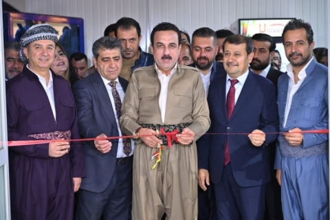 لە ژێر چاودێری پارێزگاری هەولێر، پیشانگایەکی شێوەکاری کرایەوە