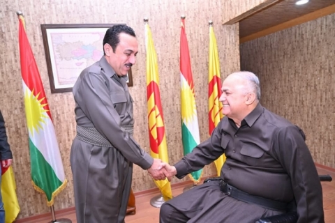 پارێزگاری هەولێر سەردانی تێکۆشەر و پێشمەرگەی دێرین جەمال مورتکەی کرد