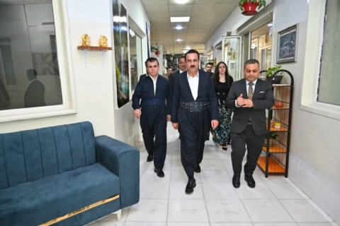 پارێزگاری هەولێر خوانی نیوەرۆی جەژنی لەگەڵ ماڵی بەساڵاچووانی هەولێری خوارد