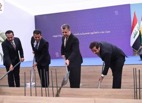 هەولێر ... لە 25%ـی کارەکانی پڕۆژەی گەورەترین نەخۆشخانەی چارەسەری شێرپەنجە تەواو بووە