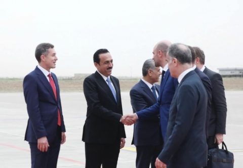 وەزیری دەرەوەی فەڕەنسا گەیشتە ھەولێر