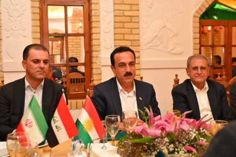 پارێزگاری تاران، سەردانی پارێزگاری هەولێری کرد