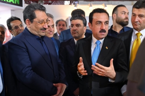 پارێزگاری هەولێر و وەزیری پیشەسازیی ئێران کۆبوونەوە