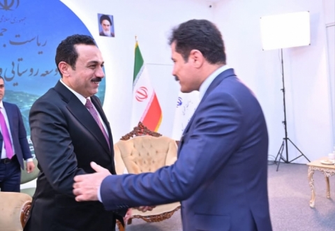 تاران ... جێگری سەرۆککۆماری ئێران، پێشوازیی لە پارێزگاری هەولێر کرد