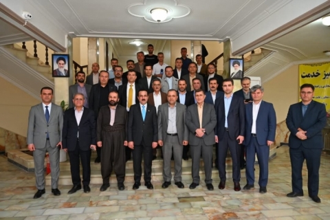 خــانــێ ... پارێزگاری هەولێر، سەردانی فەرمانداری شارەکەی کرد