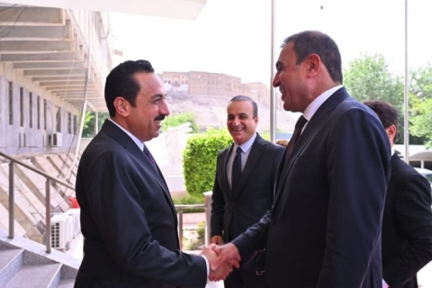 پارێزگاری هەولێر، پێشوازیی لە بەرپرسی لقی2ی پارتی کرد