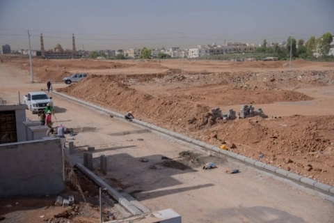 هەولێر... دروستکردنی چەند شەقام لە گەڕەکی سەربەخۆیی