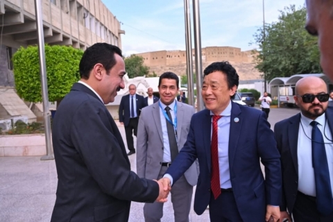 پارێزگارى هەولێر، پێشوازیی لە بەڕێوەبەری گشتیی ڕێکخراوى (FAO) کرد