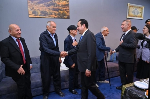 پارێزگاری هەولێر، سەردانى خانەی بە ساڵاچووانى هەولێرى کرد 