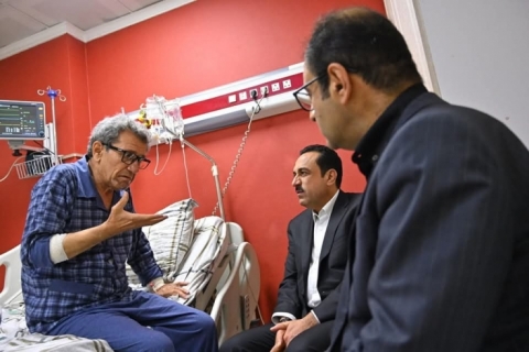 پارێزگاری هەولێر، سەردانی نووسەر و مامۆستای زانکۆ (د. محمەد خدر مەلوودی) کرد 