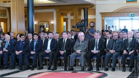 بە ئامادەبوونی جه نابى سەرۆک بارزانی مەراسیمی پێشوازی لە تەرمی کەریم شنگالی بەڕێوەچوو