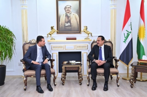 پارێزگاری هه‌ولێر، دیداری له‌گه‌ل دوو چالاكوانی دیار سازدا                                                                                                                         