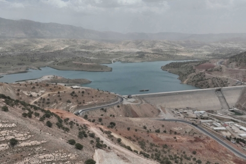 کارکردن لە پڕۆژەی ڕێگەی بەنداوی گۆمەسپان - سماقووڵی بەردەوامە