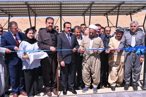 گوندى سێوەکە .. بە گوژمەى نزیکەى ( 320 ملیۆن دینار ) کردنەوەى بنکەیەکى تەندروستى 