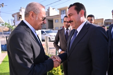 عەنکاوا... سەردانی سەرۆکی ئیبارشیەی حدیابی سریانی کاسۆلیک 