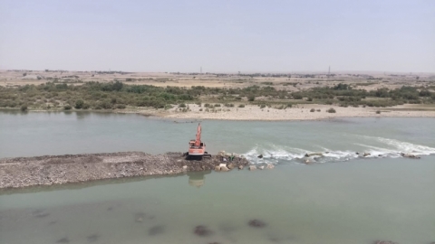 بە مەبەستی زیاد کردنی بڕی ئاو بۆ ناو پرۆژەکە و رێگیری کردن لە زیاتر دابەزینی ئاستی ئاوی زێی گەورە