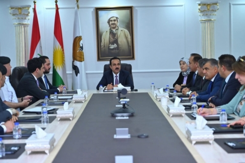 پارێزگاری هەولێر، لەگەڵ ئەنجوومەنی شارەوانی هەولێر کۆبۆوە