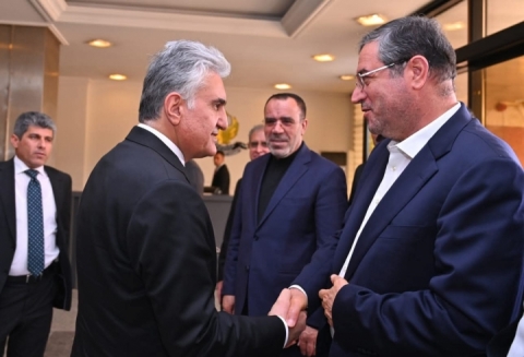 وەزیرى ناوخۆ پێشوازی لە شاندێکی کۆماری ئیسلامیی ئێران دەکات
