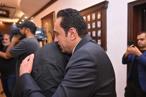 پارێزگارى هه‌ولێر، پێشوازیى لە خانەوادەى هەرسێ‌ كوژراوەكەی بەنزینخانەکەى هەولێر کرد
