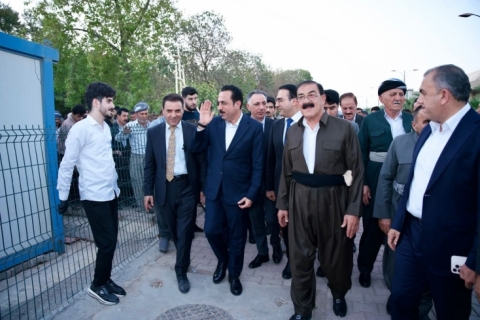 هەولێر  مەراسیمێک بۆ ناولێنانی شەقامێک بەناوی فەرماندە ( دینۆ زراری) بەرێوەچوو