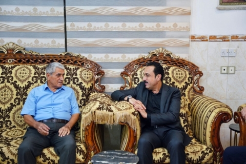 پارێزگاری هەولێر، سەردانی نووسەر و ڕۆژنامەنووس (د.کەمال سەعدی) کرد