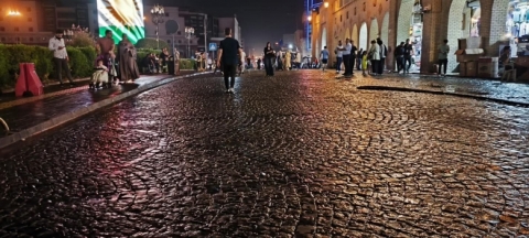 چەند گرتەیەکی دیمەنی سەنتەری شار،ی هەولێر