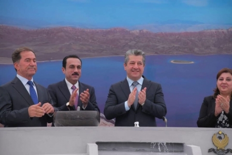 کارکردن لە بەنداوی دوین بەردەوامە