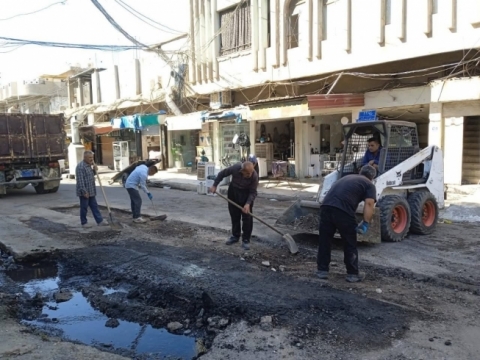 لە پێناو باشترکردنی شەقامەکان و هاتووچۆی هاوڵاتییان و شوفێران