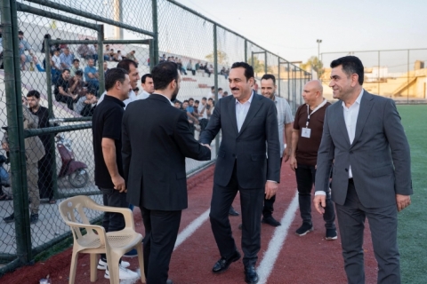 هەولێر ...  کۆتایی بە پازدەهەمین خولی پاڵەوانیەتی تۆپی پێی لاوان هات